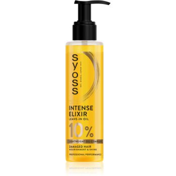 Syoss Intense Elixir Leave-in Oil ulei de ingrijire pentru par deteriorat - imagine 2